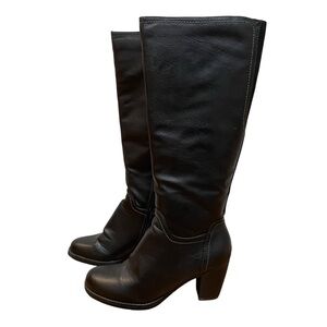 Naturalizer Black Heeled Boots